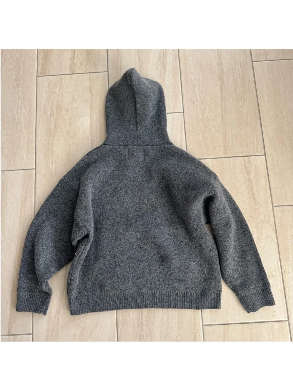 AFRM Blake Pullover Sweater Heather Charcoal SIZE XS